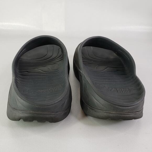 Hoka Ora Recovery Slide Size Mens 13 Black EVA Comfort Sandal Shoes main image 6